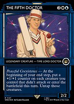 The Fifth Doctor - Doctor Who - Surge Foil