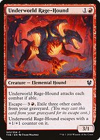 Underworld Rage-Hound - Theros Beyond Death