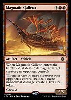 Magmatic Galleon - The Lost Caverns of Ixalan Promos