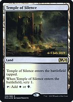 Temple of Silence - Core Set 2020 Promos - Promo Foil