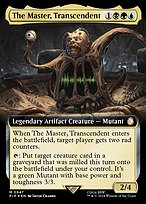 The Master, Transcendent - Fallout - Surge Foil, Extended Art