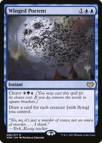 Winged Portent - Innistrad: Crimson Vow Promos