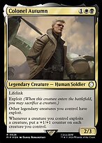 Colonel Autumn - Fallout - Surge Foil