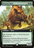 Nessian Boar - Theros Beyond Death - Extended Art