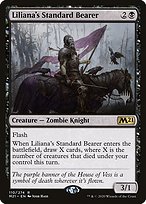 Liliana's Standard Bearer - Core Set 2021 Promos