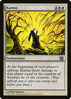 Karma - Eighth Edition - Promo Foil