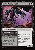 Feral Deathgorger // Dusk Sight - Tarkir: Dragonstorm