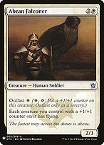 Abzan Falconer - The List