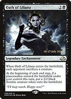 Oath of Liliana - Eldritch Moon Promos - Promo Foil