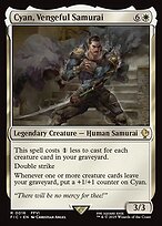 Cyan, Vengeful Samurai - Final Fantasy Commander