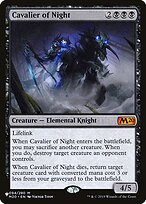 Cavalier of Night - The List