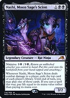 Nashi, Moon Sage's Scion - Kamigawa: Neon Dynasty Promos - Promo Foil