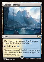 Glacial Fortress - Edge of Eternities Commander
