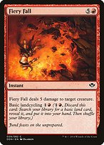 Fiery Fall - Duel Decks: Speed vs. Cunning