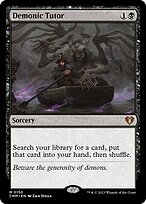 Demonic Tutor - Commander Masters