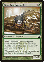 Stonefare Crocodile - Return to Ravnica