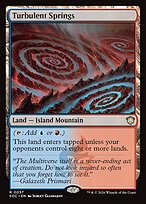 Turbulent Springs - Secrets of Strixhaven Commander