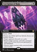 Inscription of Ruin - Zendikar Rising - Extended Art