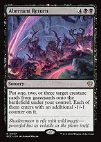 Aberrant Return - Lorwyn Eclipsed Commander