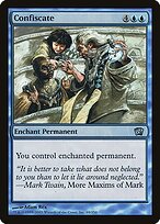 Confiscate - Eighth Edition - Promo Foil