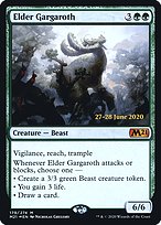 Elder Gargaroth - Core Set 2021 Promos - Promo Foil