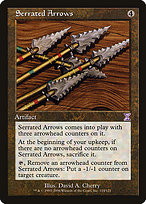 Serrated Arrows - Time Spiral Timeshifted