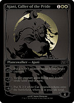 Ajani, Caller of the Pride - San Diego Comic-Con 2013 - Promo Foil