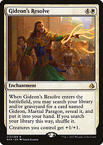 Gideon's Resolve - Amonkhet