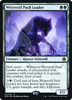 Werewolf Pack Leader - Adventures in the Forgotten Realms Promos