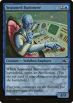 Seasoned Buttoneer - Unfinity - Galaxy Foil