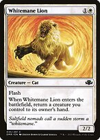 Whitemane Lion - Dominaria Remastered