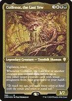 Colfenor, the Last Yew - Commander Legends - Etched Foil