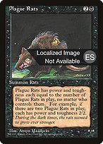 Plaga de ratas (Plague Rats) - Fourth Edition Foreign Black Border