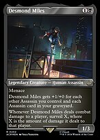 Desmond Miles - Assassin's Creed - Etched Foil