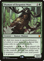 Shaman of Forgotten Ways - Dragons of Tarkir