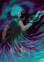 Winter, Cursed Rider - Aetherdrift Art Series - Borderless