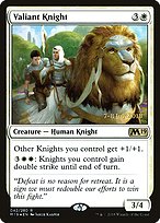 Valiant Knight - Core Set 2019 Promos