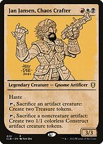 Jan Jansen, Chaos Crafter - Commander Legends: Battle for Baldur's Gate