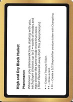 High and Dry Black Market - Black Lotus Unknown Planechase