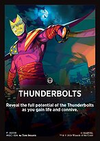 Thunderbolts - Marvel Super Heroes Jumpstart Front Cards