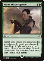 Nissa's Encouragement - Hour of Devastation