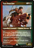 Tuya Bearclaw - Commander Legends - Etched Foil