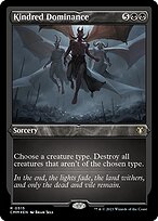 Kindred Dominance - Commander Masters - Etched Foil