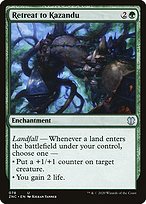 Retreat to Kazandu - Zendikar Rising Commander