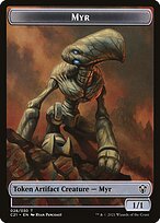 Myr - Commander 2021 Tokens