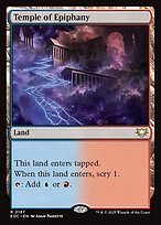 Temple of Epiphany - Edge of Eternities Commander