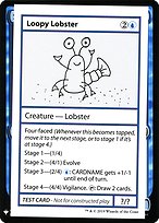 Loopy Lobster - Mystery Booster Playtest Cards 2019