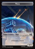 Wall - Marvel Super Heroes Commander Tokens - Surge Foil