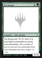 Tax Keeper - Unknown Event