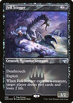 Fell Stinger - Innistrad: Crimson Vow - Promo Foil